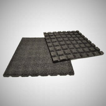 Promenade Rubber Tiles for Flat Roofs