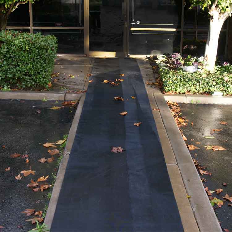Fine Ribbed Rubber Industrial Floor Matting Rolls - Slip Not Co Uk