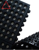 Rubber Matting For Decking With Drainage Holes - Slip Not Co Uk