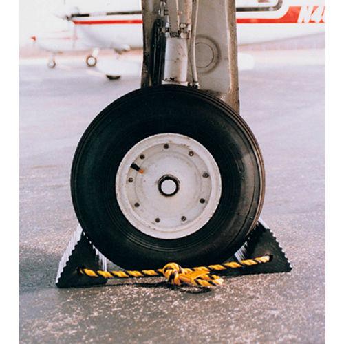 Aircraft Rubber Wheel Chock - 170mm x 155mm x 250mm - Slip Not Co Uk