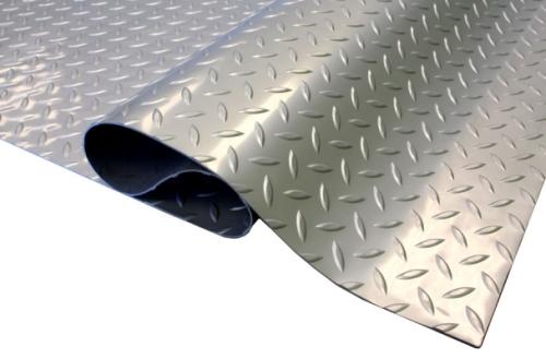 Diamond Pattern Rubber Van Flooring - Slip Not Co Uk