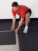Interlocking Rubber Garage Tiles - Slip Not Co Uk