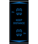 Anti-Slip Social Distancing Floor Mats - Slip Not Co Uk