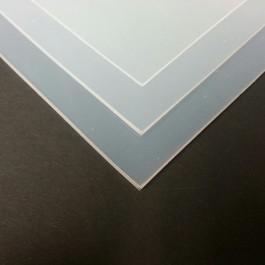Dark Slate Gray Premium Grade Platinum Cured Silicone Sheeting - Clear