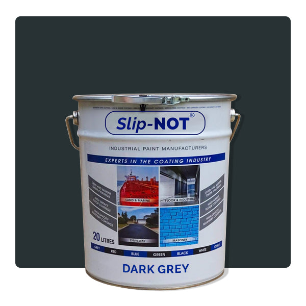 Dark Slate Gray Heavy Duty Garage Floor Paint High Impact Paint For Car Truck Forklift And Racking Floor Paint By Industrial Supplies