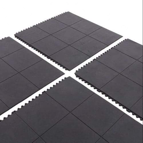 PVC Free Solid Interconnecting Garage Tiles - Slip Not Co Uk