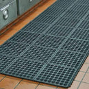 Rubber Link Mats with Drainage Holes for Pool And Wet Areas - Slip Not Co Uk