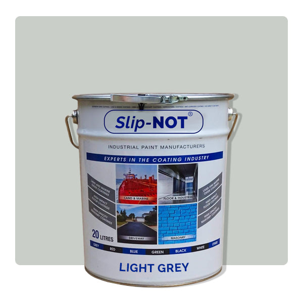 Gray Heavy Duty Garage Floor Paint 20L Paint PU150 For Showroom And Garages Floors By Industrial Supplies