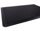 Bubble Anti Fatigue Mat Black A - Slip Not Co Uk