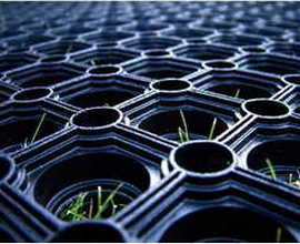 Grass Protection Rubber Matting 23mm Thick - Slip Not Co Uk