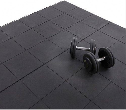 Interlocking Cushioned Flooring Gym Tile - Slip Not Co Uk