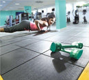 Interlocking Cushioned Flooring Gym Tile - Slip Not Co Uk