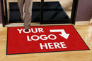 Printed logo mats Your logo or message Choice of Thirteen sizes - Slip Not Co Uk