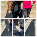 Rubber Grass Mat Roll 1m x 10.5m - Slip Not Co Uk